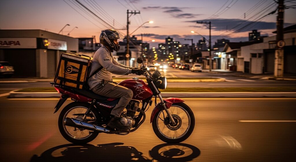 como o motoboy deve se preparar