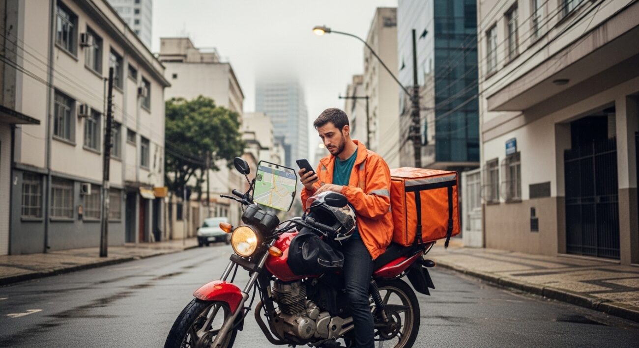 erros que todo motoboy iniciante comete