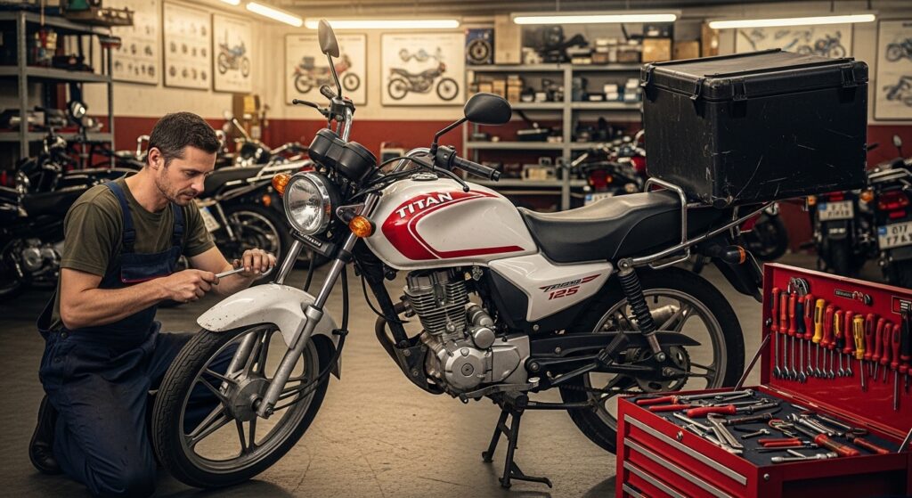 manutenção da moto