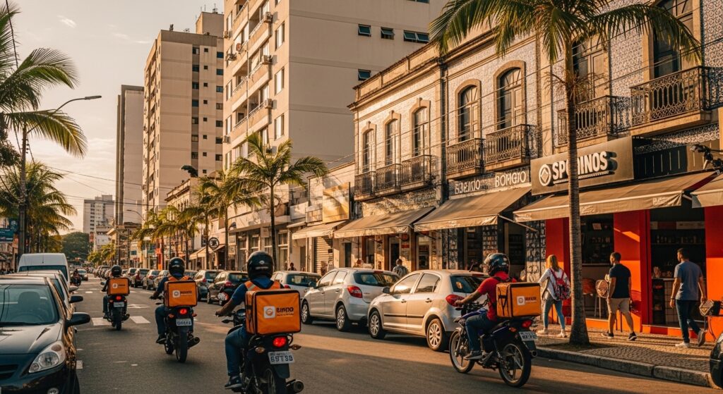 o crescimento do delivery no brasil